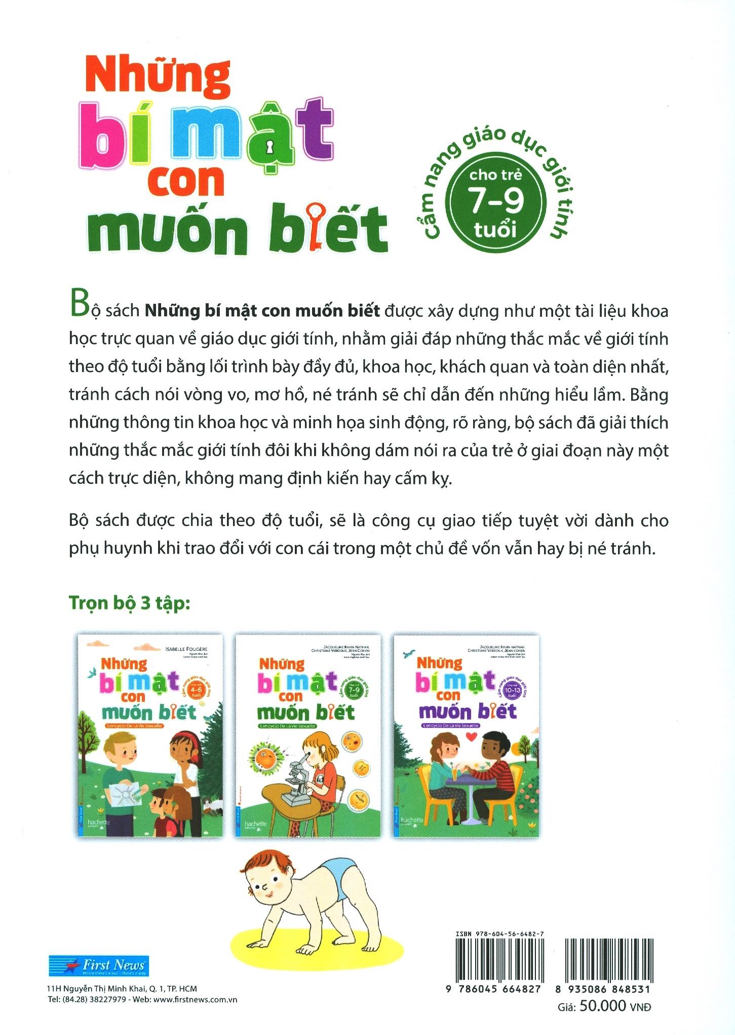 Sách Những Bí Mật Con Muốn Biết (Dành Cho Trẻ Từ 7 - 9 Tuổi)