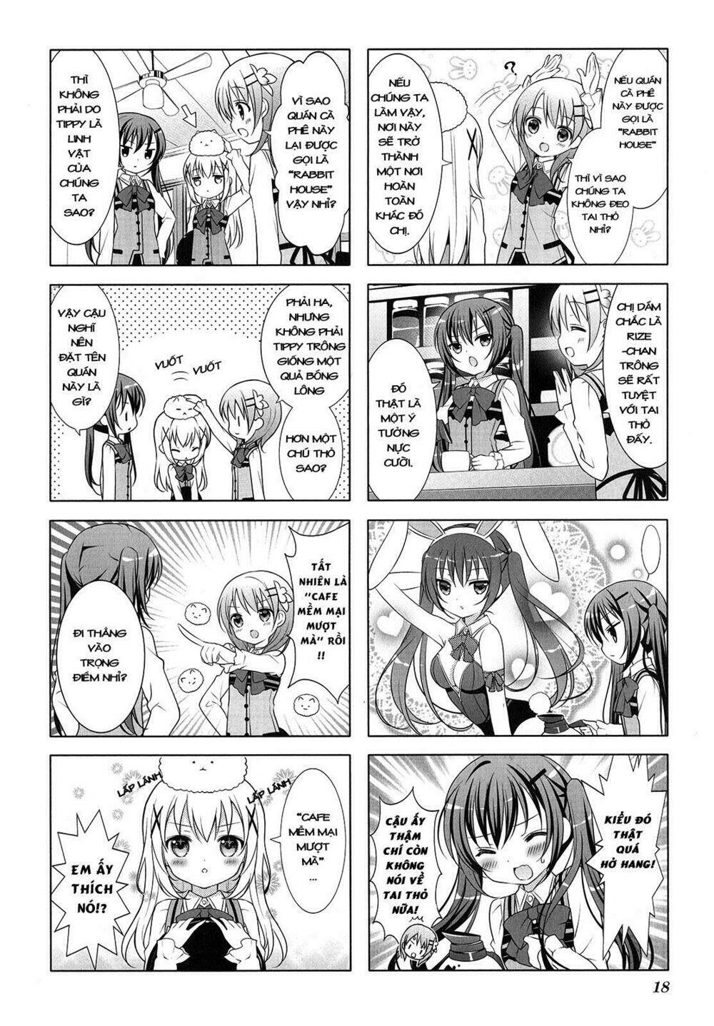 gochuumon wa usagi desuka? [4-koma] chapter 2 3
