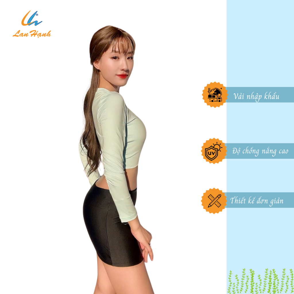 Aó Tập Nữ Tay Dài 70076 Lan Hạnh