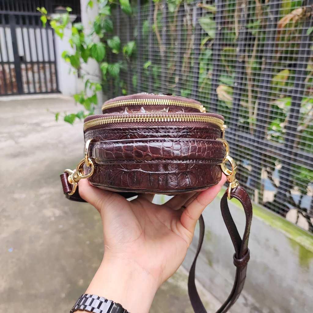 Balo nữ da cá sấu. Thiết kế thời trang siêu dễ thương!