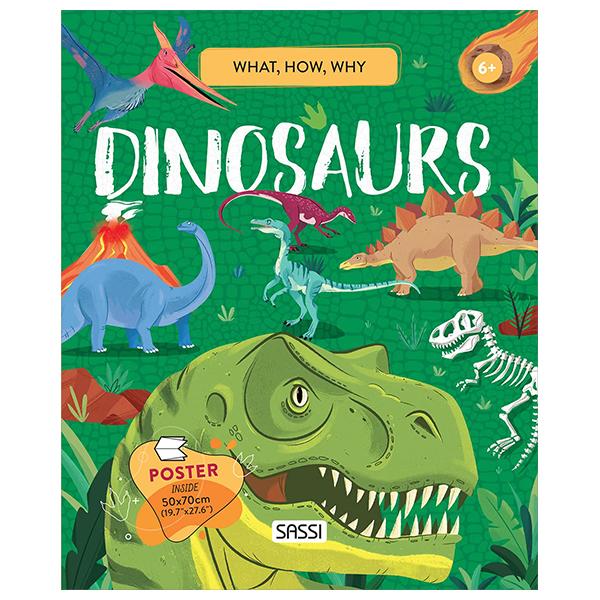 Sách ngoại văn: What How Why Dinosaurs