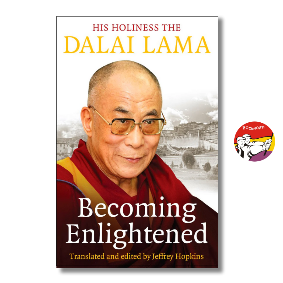 Sách - Becoming Enlightened by Dalai Lama | Buddhism Nonfiction / Spirituality / Ngoại văn