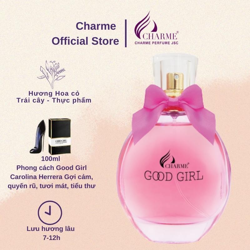 Nước Hoa Nữ CHARME GOOD GIRL 100ml Lưu Hương Lâu Gợi Cảm, Quyến Rũ_Nước Hoa Chính Hãng