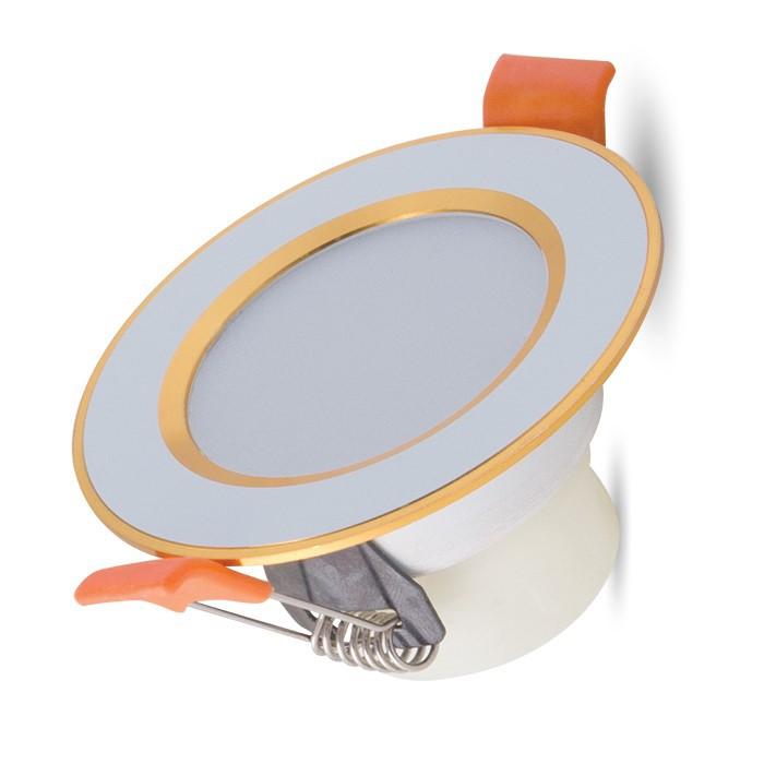 Đèn LED âm trần đổi 3 màu 3W Rạng Đông, khoét lỗ 60, vỏ nhôm đúc -