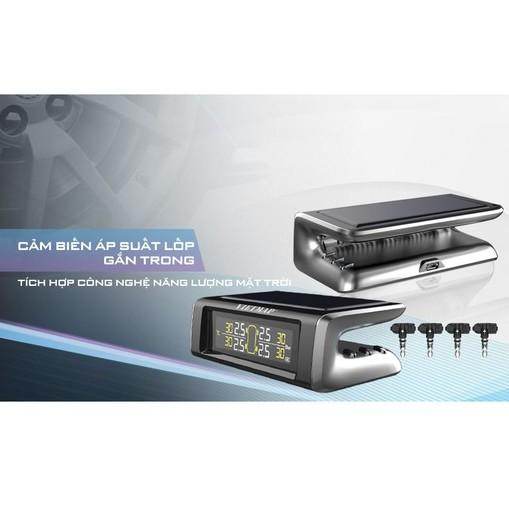 Cảm Biến Áp Suất Lốp VIETMAP V1i Gắn Trong TPMS - Năng Lượng Mặt Trời - Hàng Chính Hãng