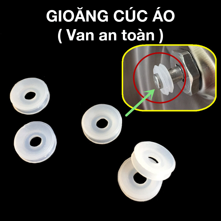 Gioang cao su thay thế cho nồi áp suất điện 5L 6L SUNHOUSE các model - Hàng chính hãng