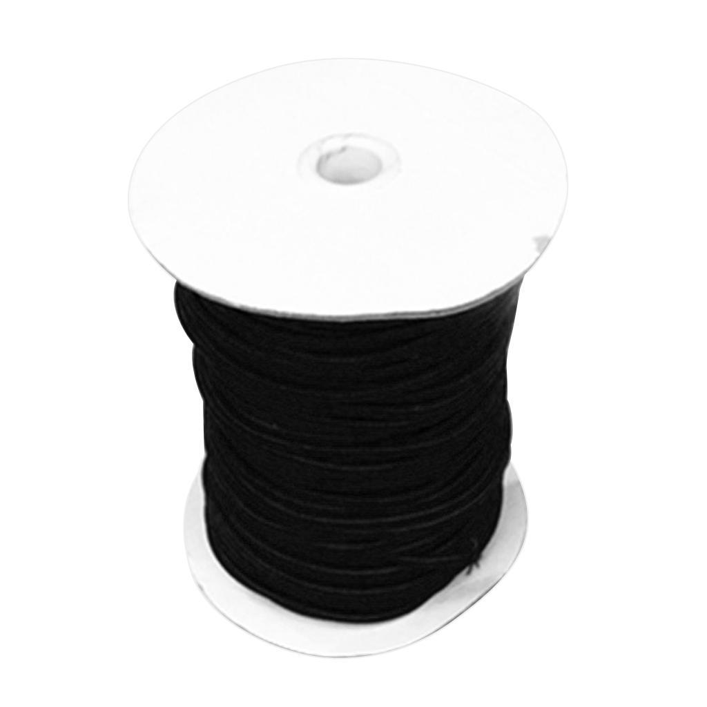 3x4mm Strong Elastic Bungee Rope Shock Cord Tie Down Boats Trailers Black
