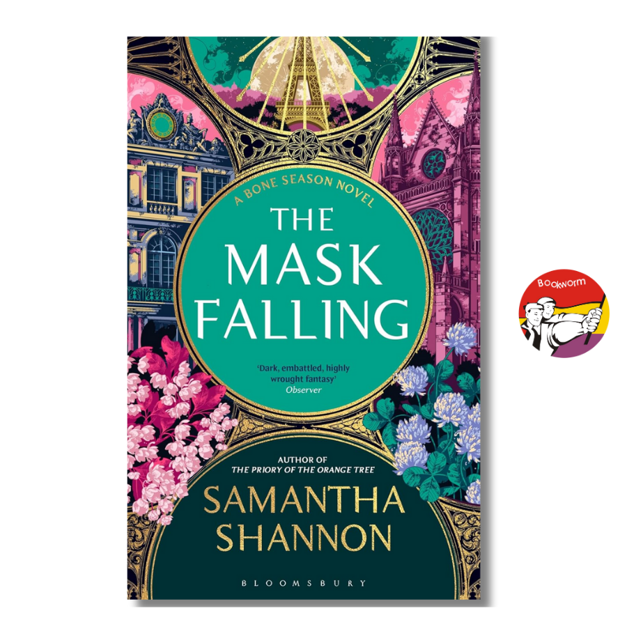 Sách - The Mask Falling: A Bone Season Novel by Samantha Shannon | English Science Fiction Book
