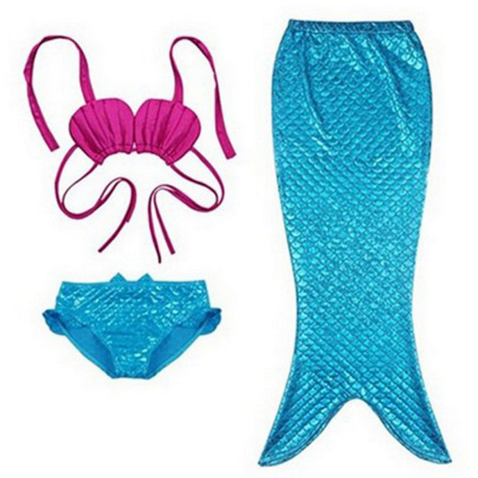 Đồ Bơi Bikini Tiên Cá Cho Bé Gái - HM020317