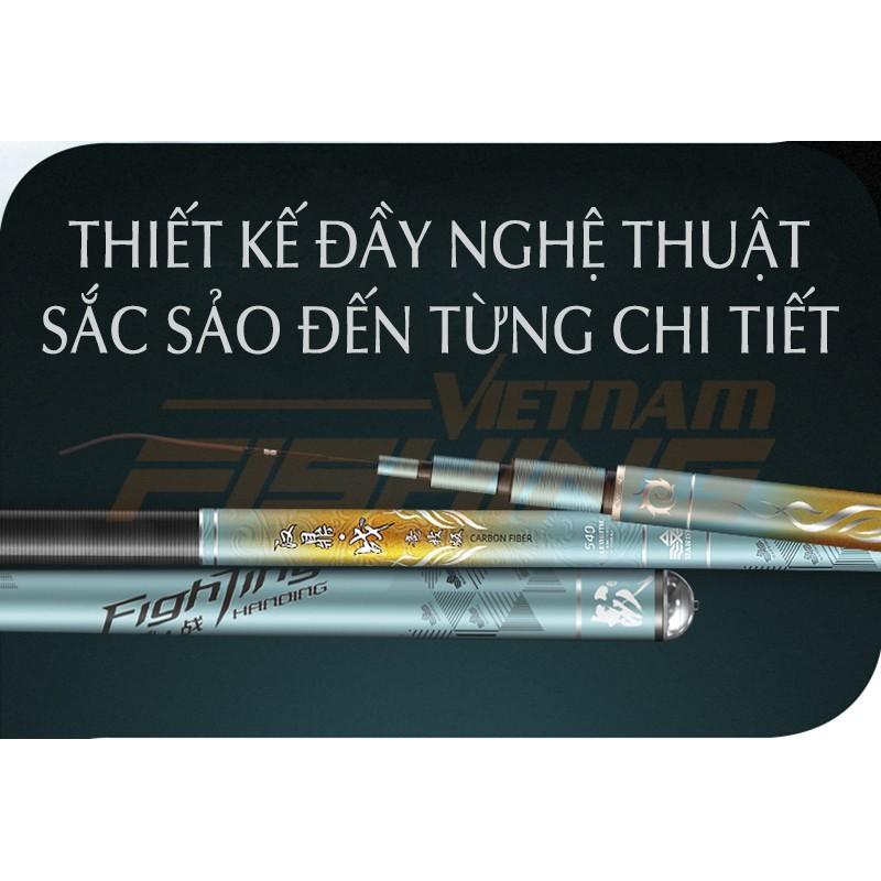 Cần câu tay 6H handing - fighting Hoàng Vũ 6H + Bảo hành ngọn