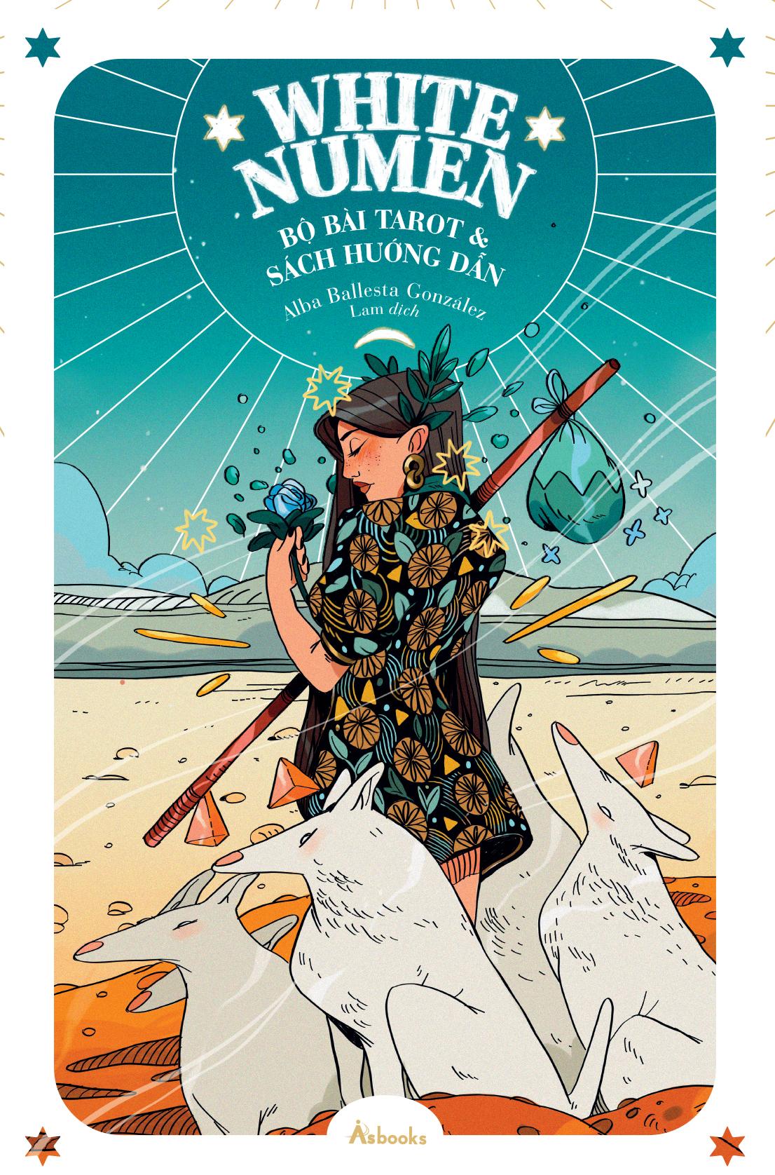 Sách - Boxset White Numen Tarot (Bộ Bài + Sách Hướng Dẫn)