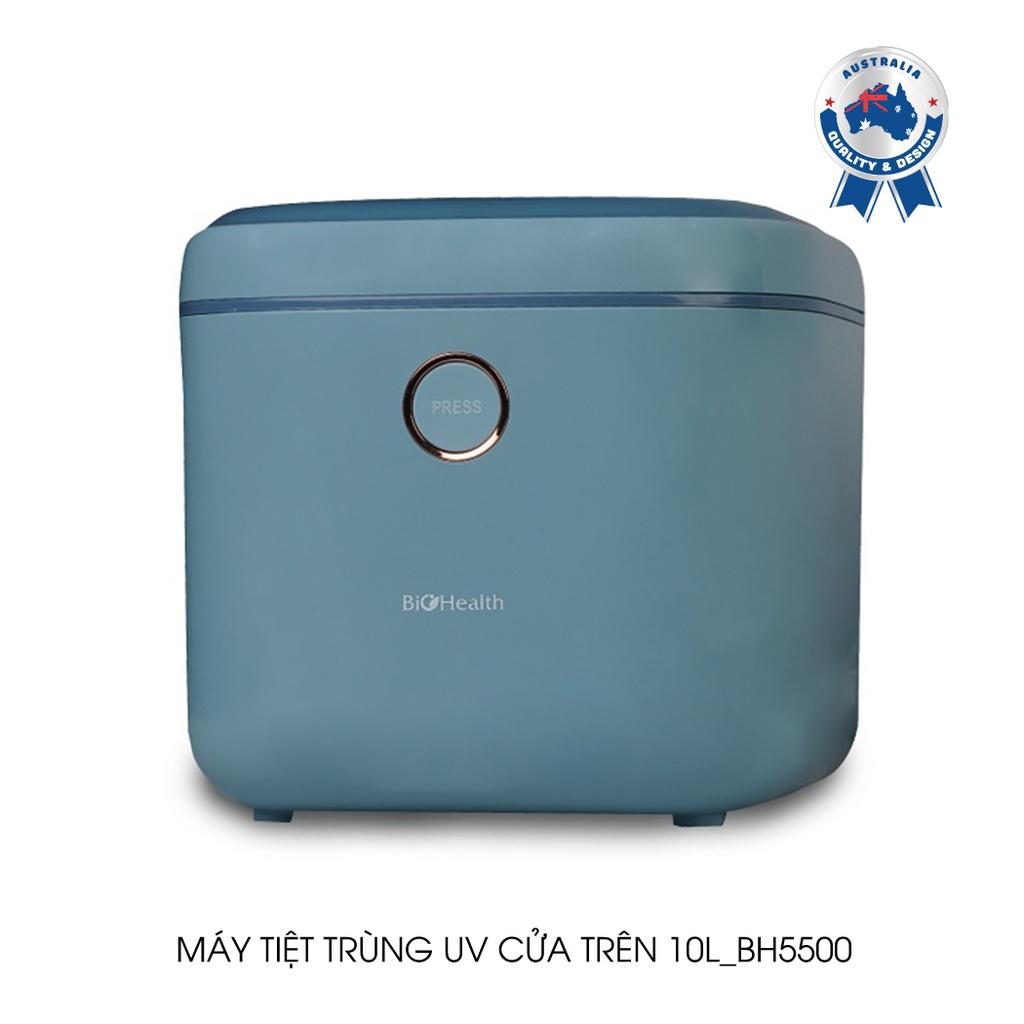 Máy tiệt trùng UV cửa trên BioHealth BH5500 dung tích 10L, thiết kế nhỏ gọn, trang bị đèn ban đêm