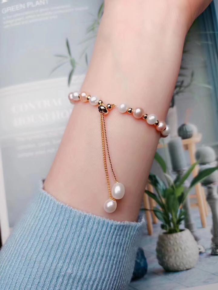 Vòng, lắc đeo tay ngọc trai nuôi tứ quý