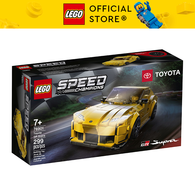 LEGO Speed Champions 76901 Siêu Xe Toyota GR Supra (299 chi tiết)