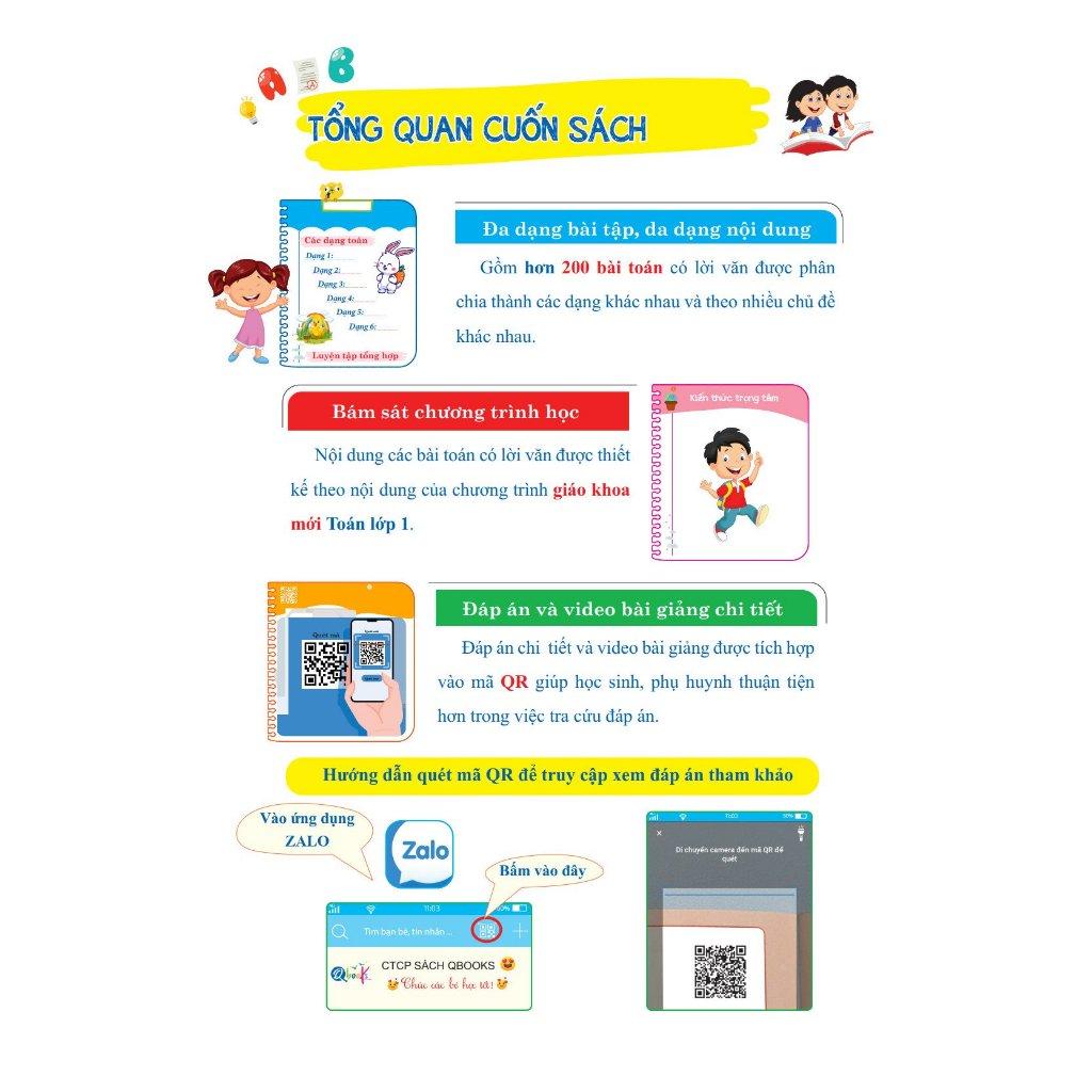 Giải Toán Có Lời Văn Lớp 1 - Chương Trình Mới - Bản Quyền