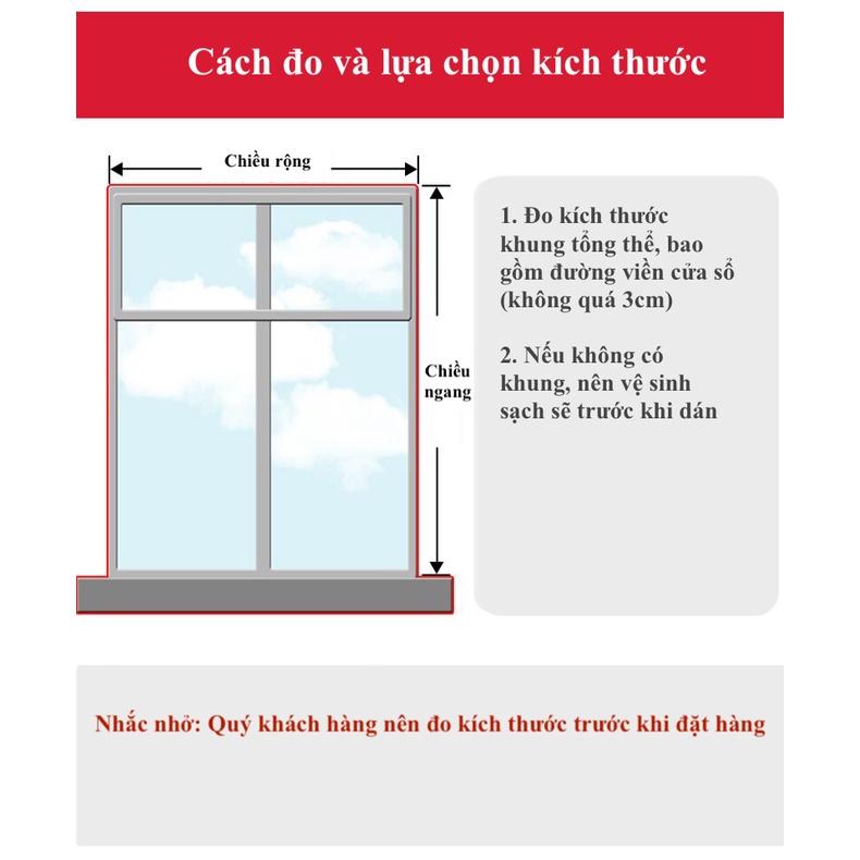 Rèm cửa sổ lưới nam châm chống muỗi và côn trùng cho trẻ em, người lớn các size - 1