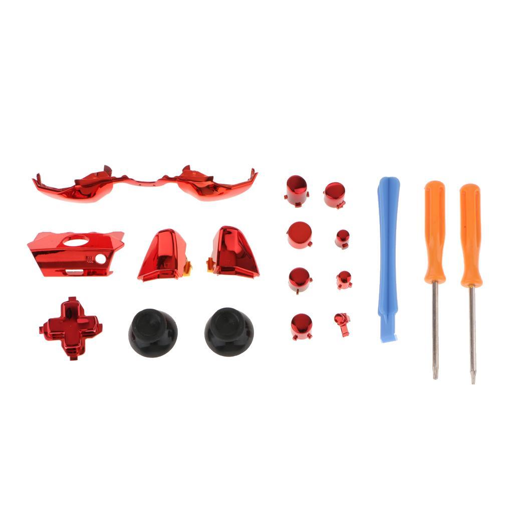 Colorful Controller Accessory Button Set for Red