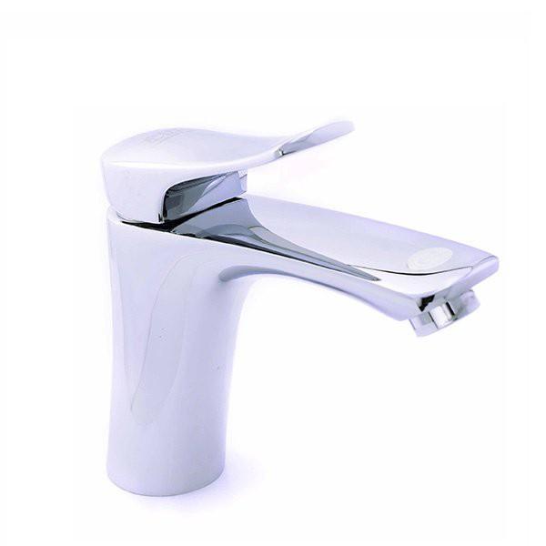 Combo Bộ vòi sen nóng lạnh Eurolife EL-1001S + Vòi lavabo nóng lạnh Eurolife EL-1002S (Trắng bạc) - COMBO 1000S