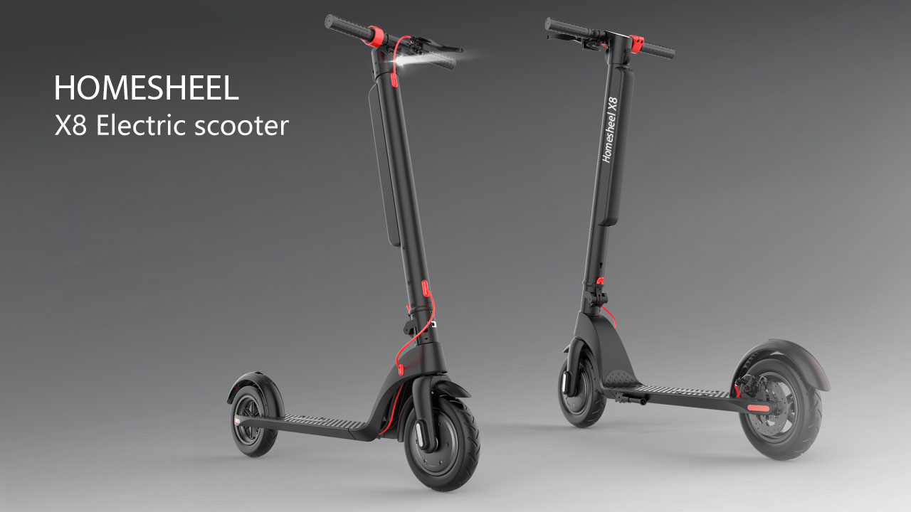 Xe Điện Scooter Gấp Gọn Thông Minh Homesheel Scooter X8