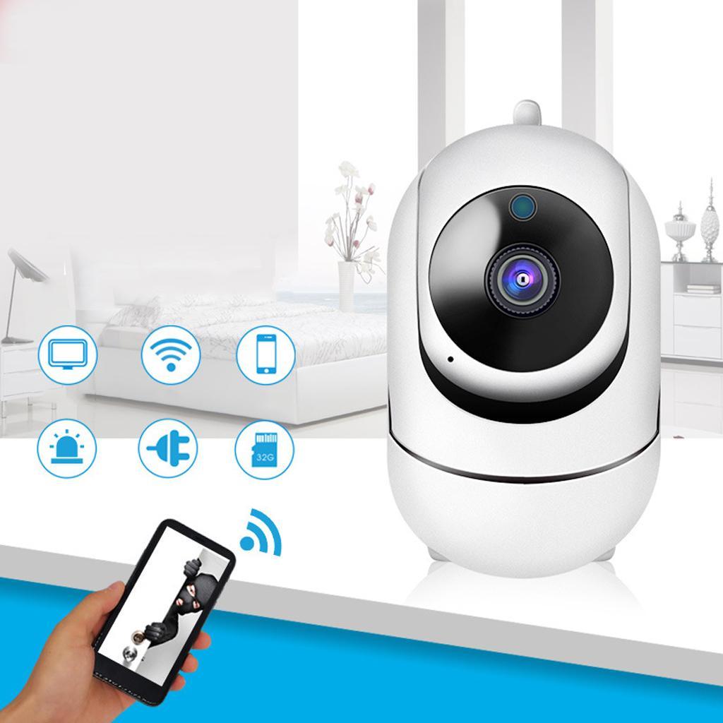 Video Surveillance Indoor Wifi Camera Auto Tracking+Motion Detection 720P 8G