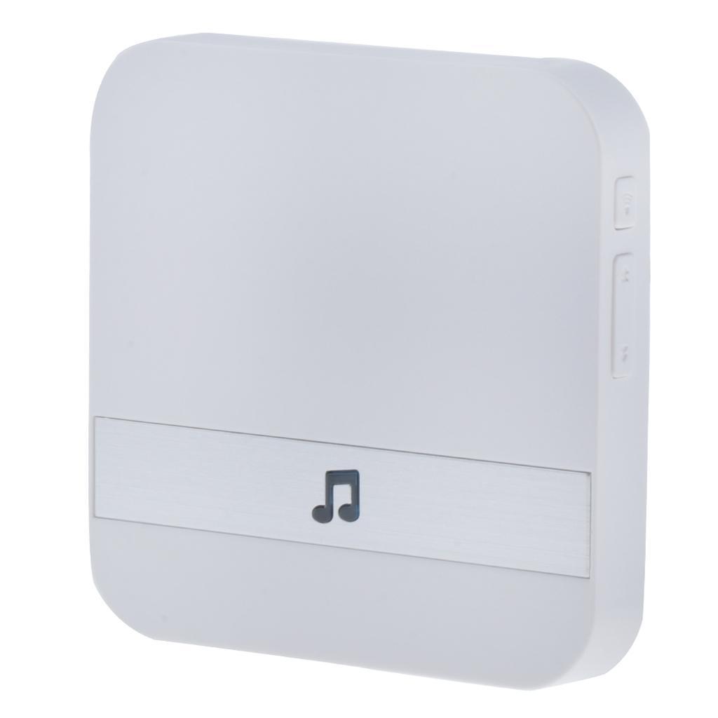 2 Pieces Wireless Intelligent Video Doorbell 1080P Intercom IR Security