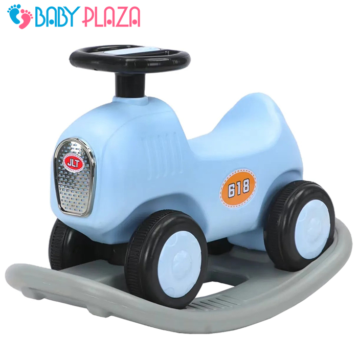 Chòi chân bập bênh 2 trong 1 BABY PLAZA CC618 có đèn nhạc