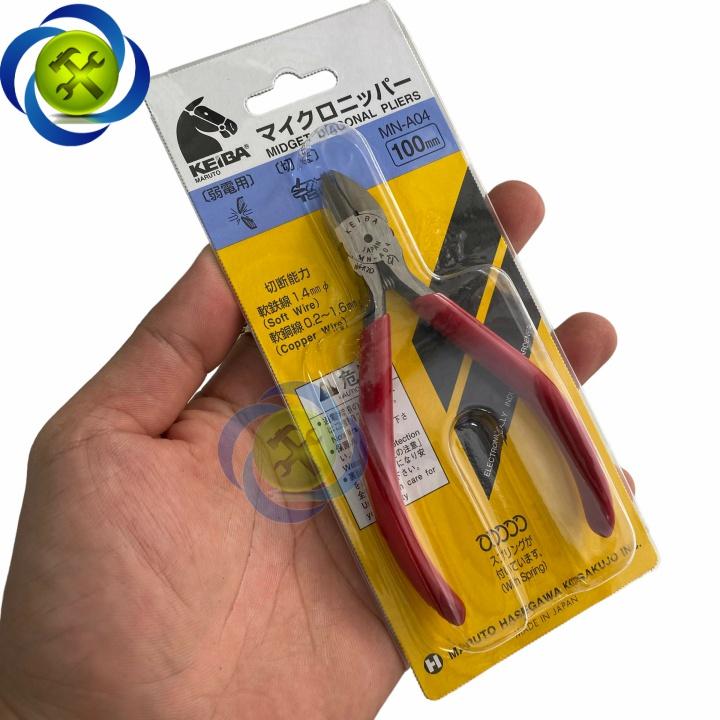 Kìm cắt điện tử 100mm KEIBA MN-A04 Nhật Bản
