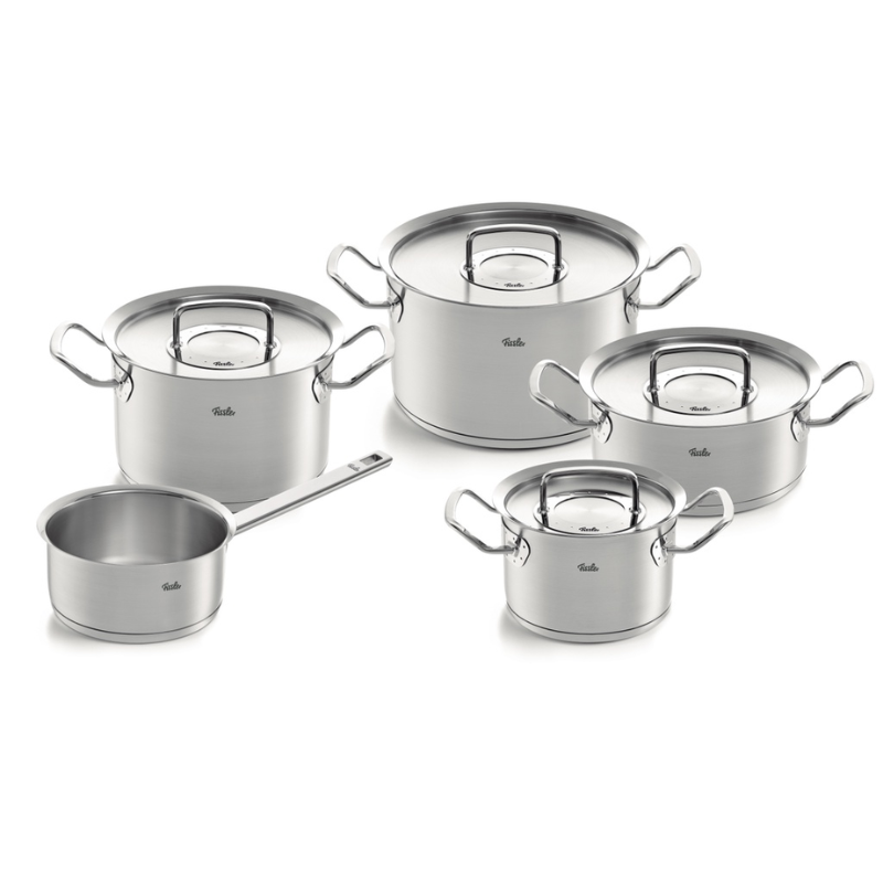 Bộ nồi 5 món Fissler OPC2 Original-Profi Collection cao cấp nắp inox, hàng chính hãng 100% sản xuất tại Đức.