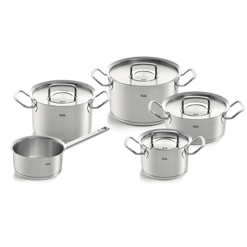 Bộ nồi 5 món Fissler OPC2 Original-Profi Collection cao cấp nắp inox, hàng chính hãng 100% sản xuất tại Đức.