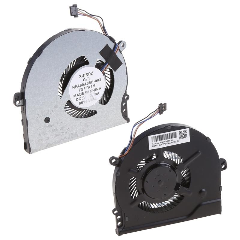 Rx Quạt Tản Nhiệt Cpu Bằng Kim Loại Thay Thế Cho Hp Pavilion 15-cc 15-c708tx 15-c715tx 15-c710tx Tpn-Q191 Cpu 9279001