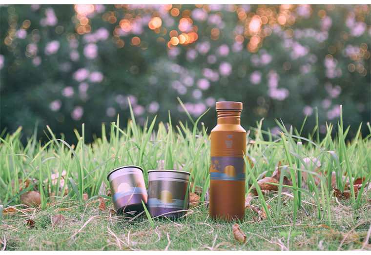 Bình nước thể thao Titanium Sunset Glow Keith Titanium Ti3530 700ml