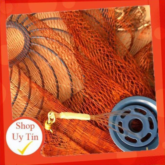 Siêu rẻ- Chài Dù Đánh Cá Chài Rút Đĩa Bay UFO Sợi Dù Thái Lan Cao Cấp Đủ Size