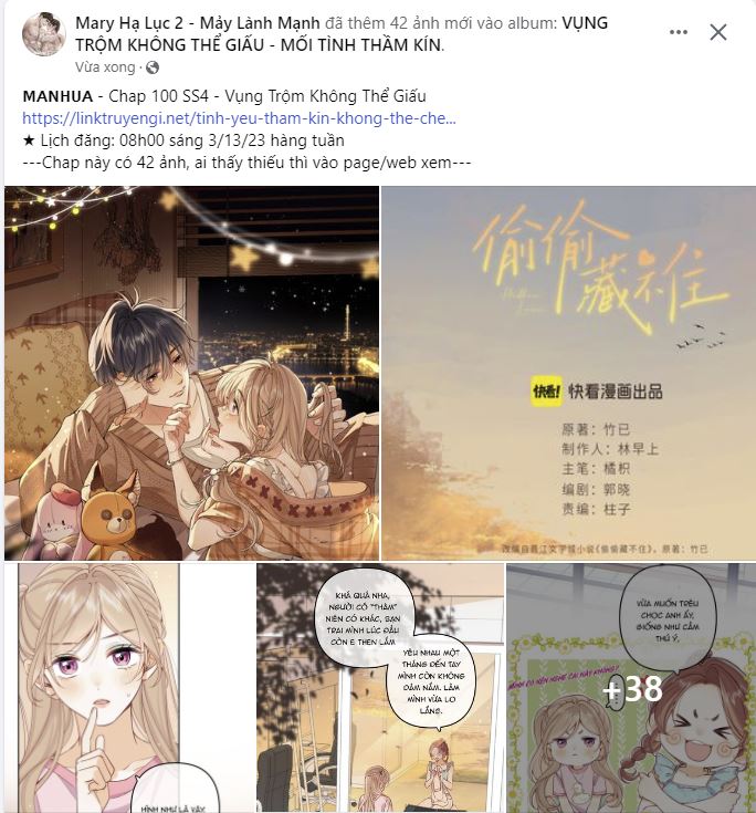 vụng trộm không thể giấu - mối tình thầm kín chapter 100.1 1