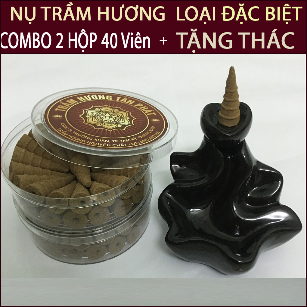 Nụ Trầm Hương thơm cao cấp loại Đặc Biệt( Hộp 40 viên)