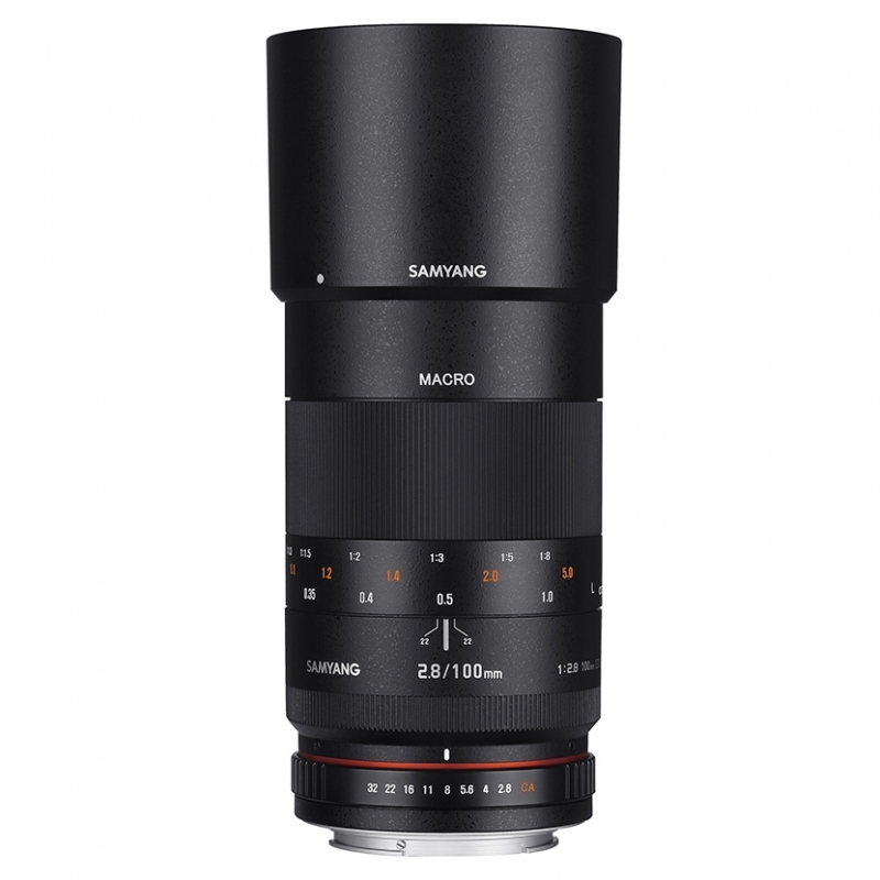 Ống kính máy ảnh hiệu Samyang 100mm F2.8 cho NIKON AE - HÀNG CHÍNH HÃNG