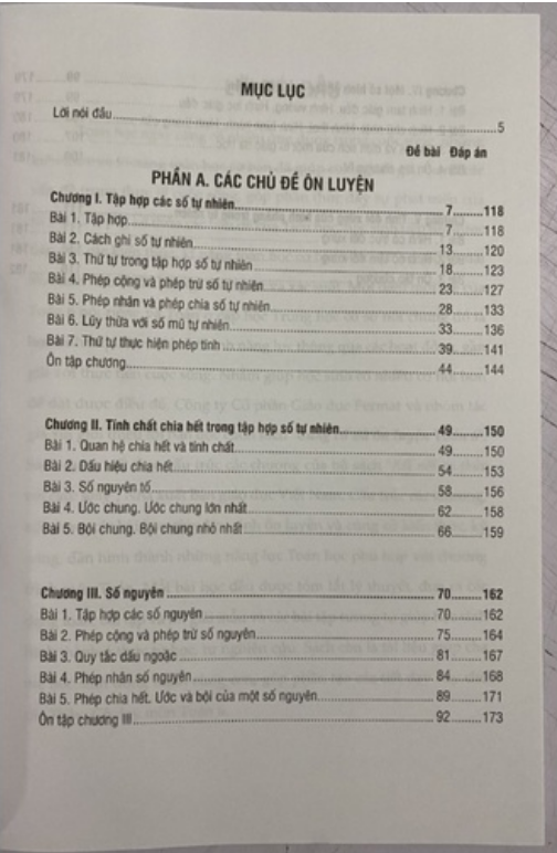 Sách – Củng cố và ôn luyện Toán 6 Tập 1