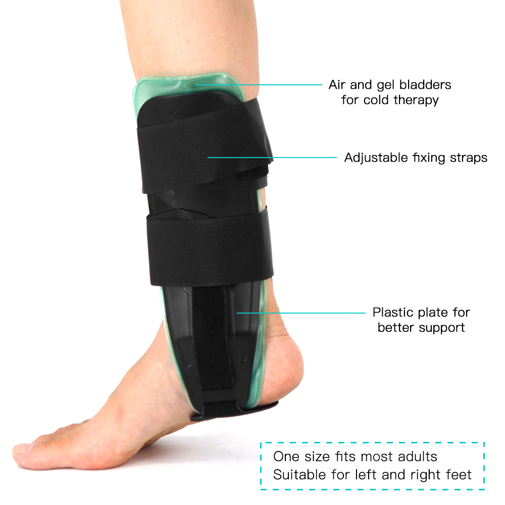 Băng mắt cá chân bằng nhựa PVC Hỗ trợ giảm đau do bong gân và viêm khớp