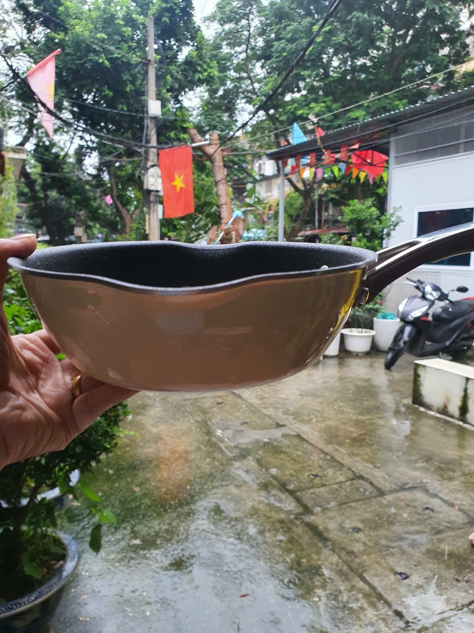 Chảo inox Liền Khối - ELMICH HERA - Hàng Chính Hãng