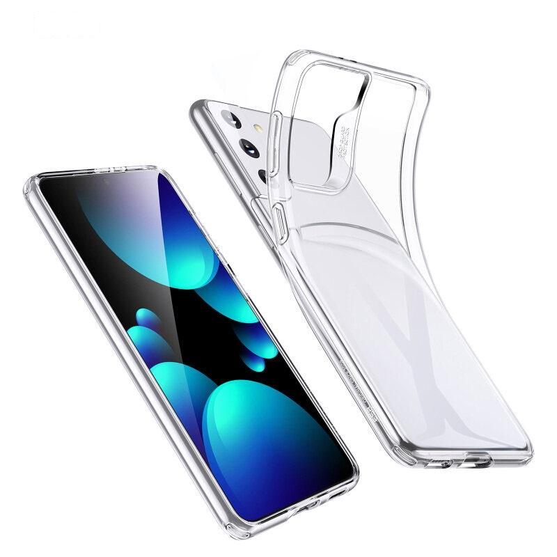 Ốp lưng silicone dẻo trong suốt dành cho SamSung Galaxy S21, S21+ Plus, S21 Ultra