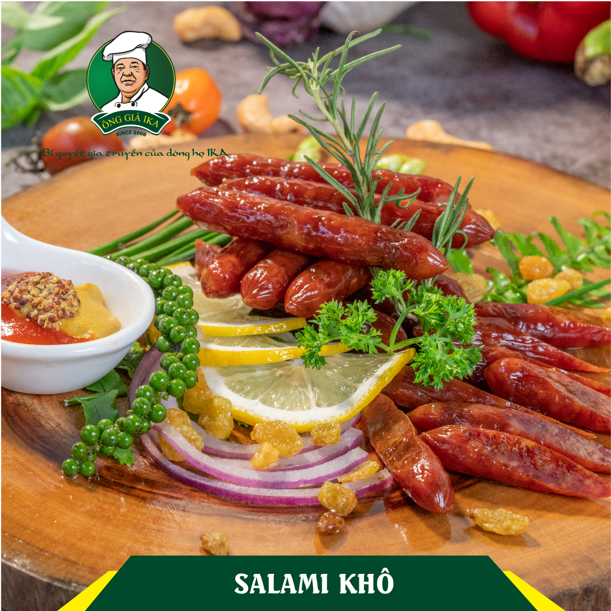 [Chỉ Giao Hà Nội] Salami khô 100g