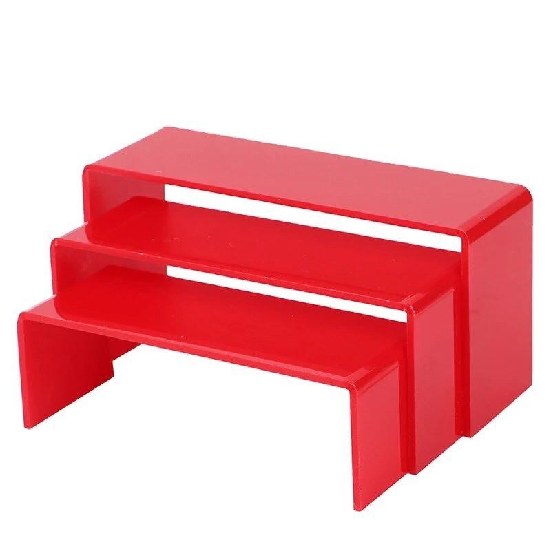 Acrylic Kệ mica chữ U Để Sản Phẩm Trưng Bày, Kệ Chữ Chữ U Để Đồ Đa Năng Nhiều Kích Thước , Acrylic . - Trong suốt