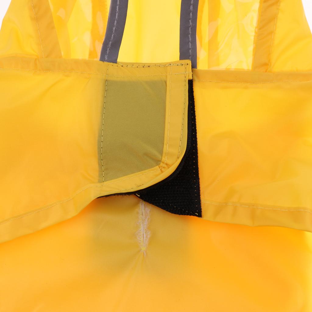 Dog Pet Waterproof Reflective Raincoat Keep Pets Dry In Rainy Day