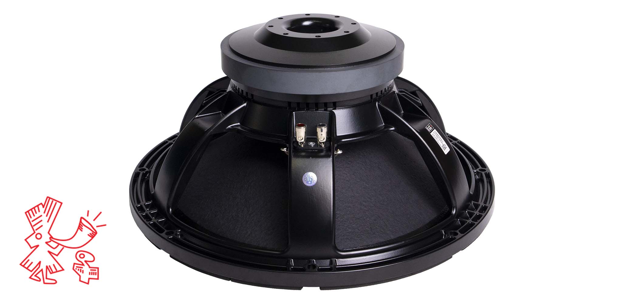 18W2001 Củ loa Bass 18inch - 5 tấc Ferrite 1200W 8Ω 18 Sound-HÀNG CHÍNH HÃNG