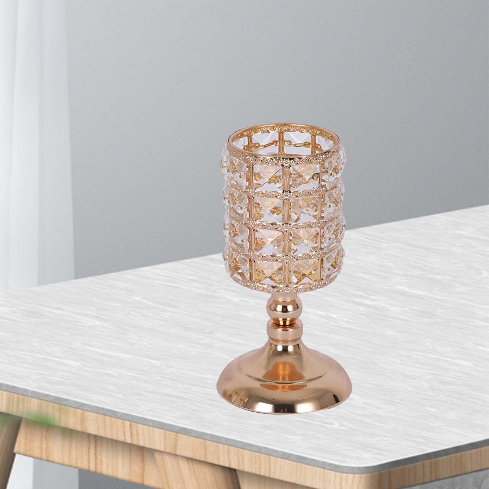Candle Holder Candlestick Stand Tealight Holder for Wedding Holiday Party Ornament