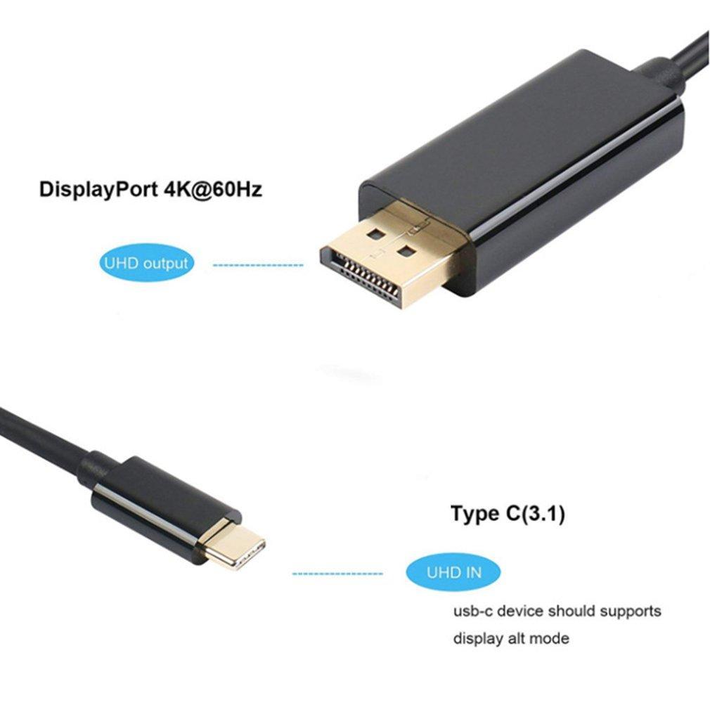 Dây cáp chuyển đổi USB3.1 Type C sang Display Port DP 4K HDTV