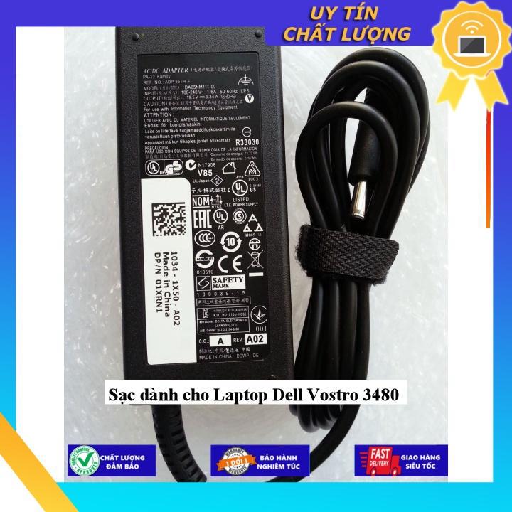 Sạc dùng cho Laptop Dell Vostro 3480 - Hàng Nhập Khẩu New Seal