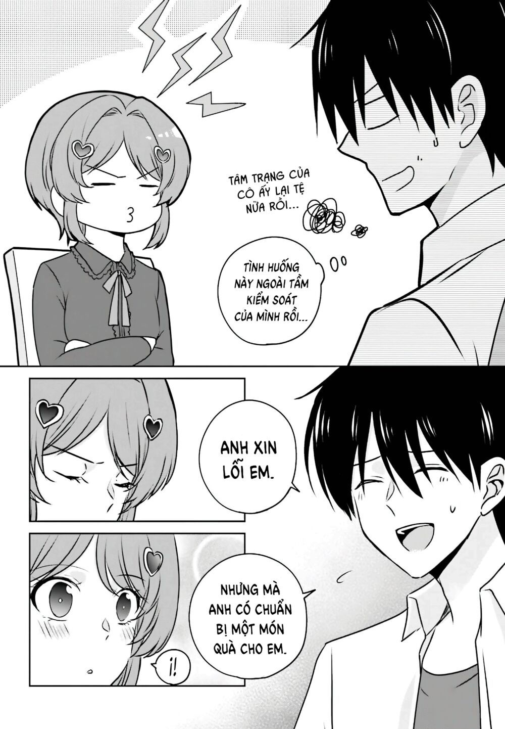 bạn gái tôi bị ntr bởi senpai của tôi, nên tôi ntr bạn gái của tên senpai ấy chapter 3 6