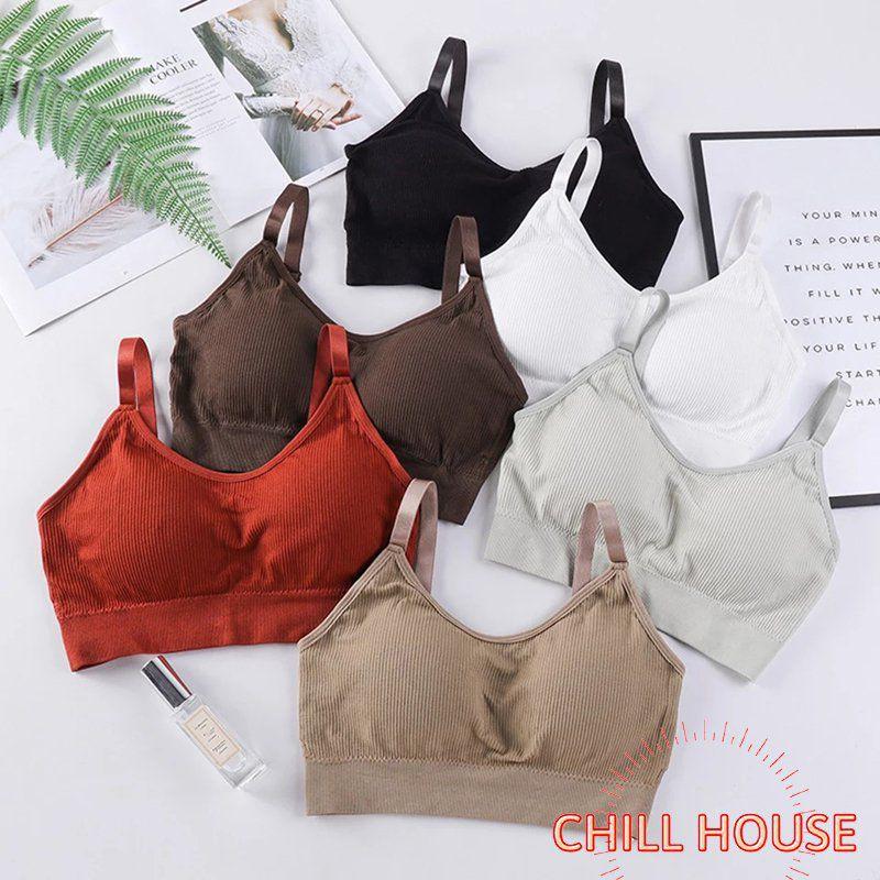MẪU MỚI Áo Bra Gân Tăm co giãn*ôm ngực*siêu hót - CHILLHOUSE