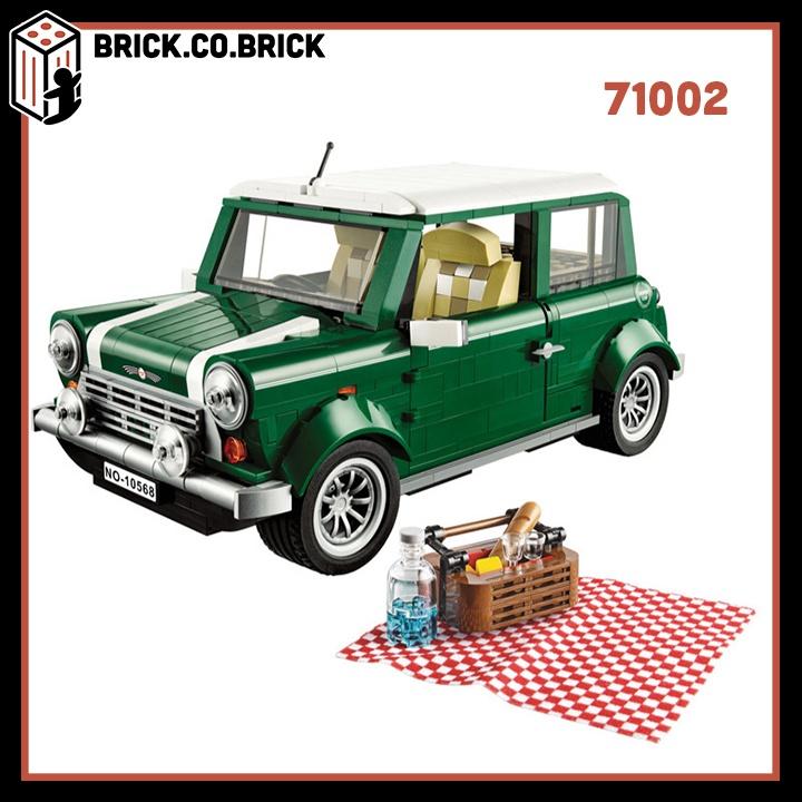Bộ Xếp Hình Đồ Chơi CITY CAR Mô Hình Xe Picnic Cắm Trại 71002