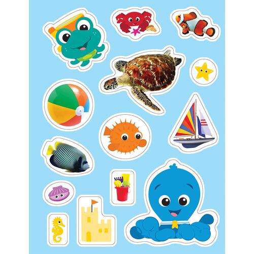 Reusable Sticker Book: Baby Einstein - In The Ocean!